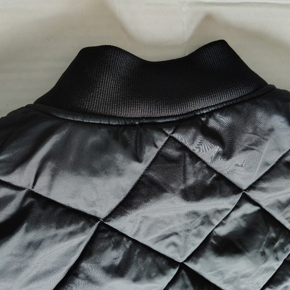 Dickies Diamond Quilted Nylon Jacket Men's Size 2XL Black Zip Front Pockets Line - Picture 11 of 15